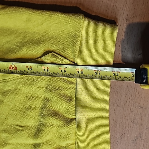 Med Bright Yellow Pink hoodie Victoria's secret - Picture 9 of 12